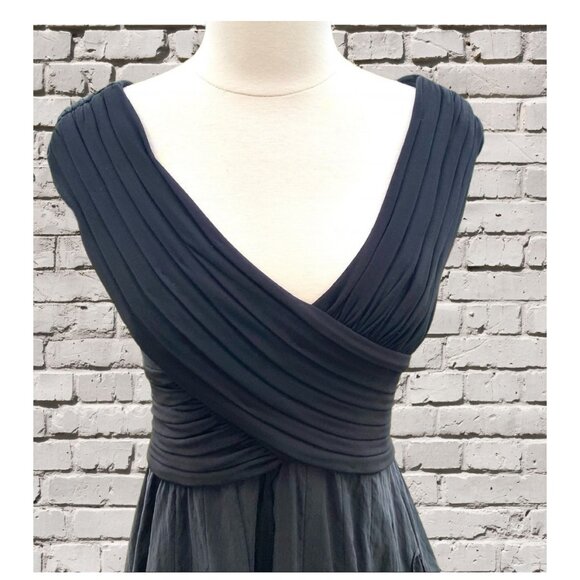 🌹🌹 Adrianna Papell Matte Jersey & Taffeta Dress Size 14W NWT - Picture 5 of 9